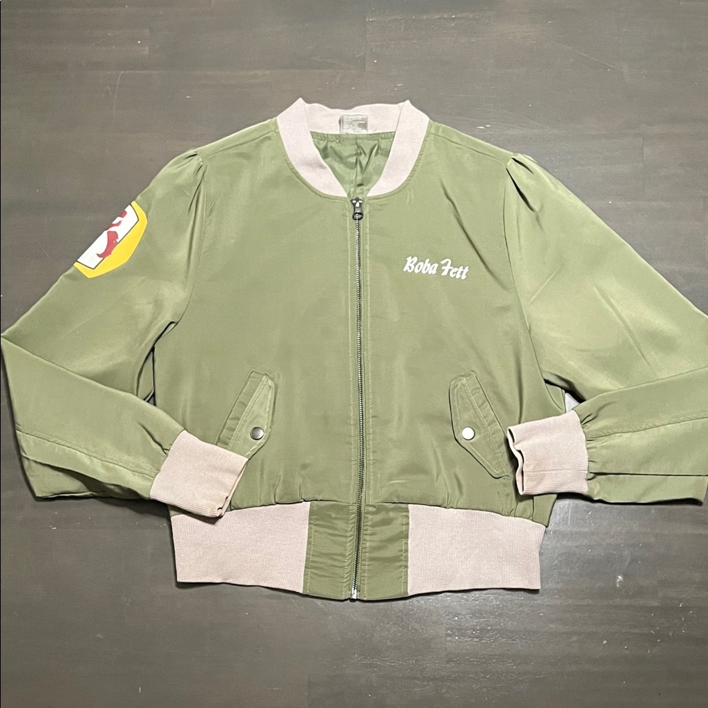 Star Wars by Her Universe Boba Fett Bomber jacket. Size M